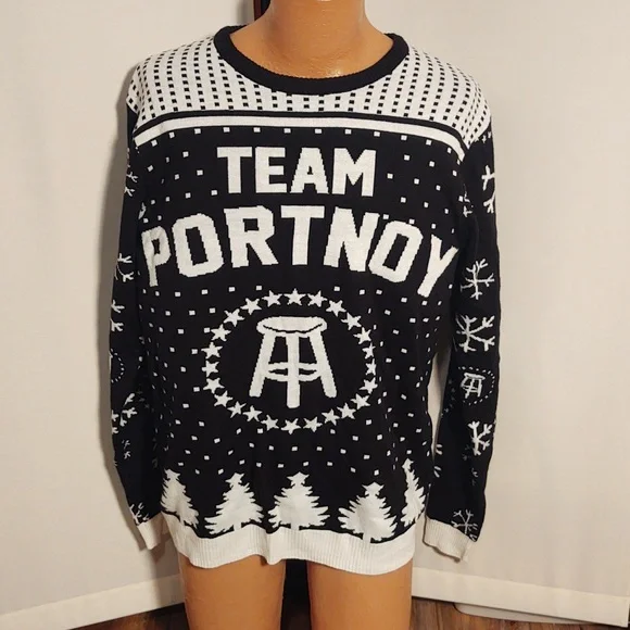 Barstool Sweaters Mens Barstool Sports Team Portnoy Christmas